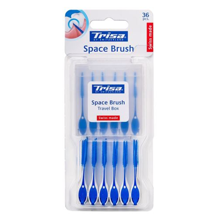 Trisa Space Brush միջատամնային խոզանակ 36 հատ