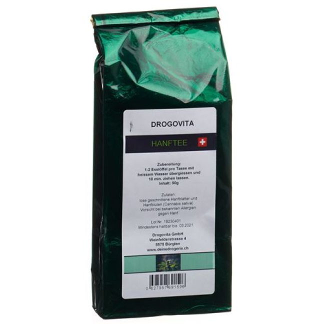Drogovita hemp tea bag 50 g