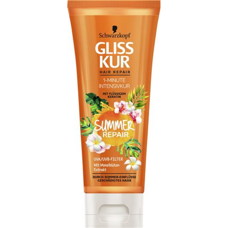 Gliss Kur 1-Minute Intensivkur Summer Repair Limited Edition 200