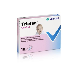 Triofan Confort nose cleaner attachments 10 pcs