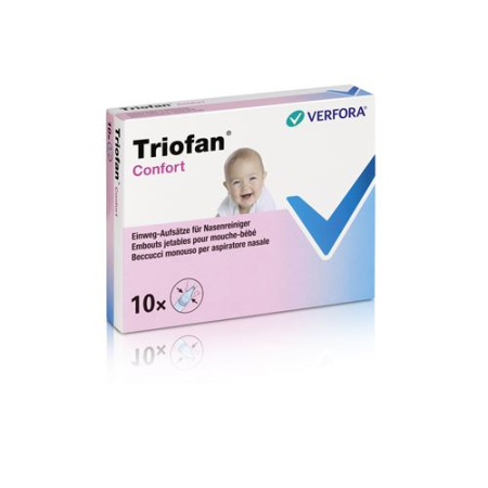 Triofan Confort ensayos limpiador nasal 10uds
