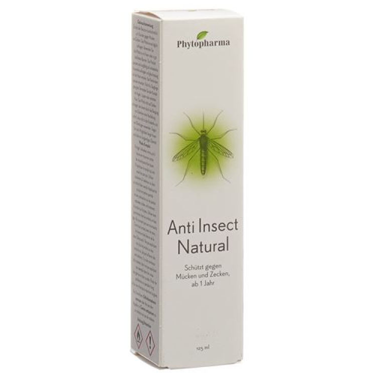 Phytopharma Anti Insect תרסיס טבעי 125 מ"ל