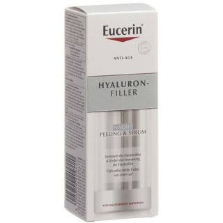 Eucerin HYALURON-FILLER peeling + serum natt Disp 30 ml