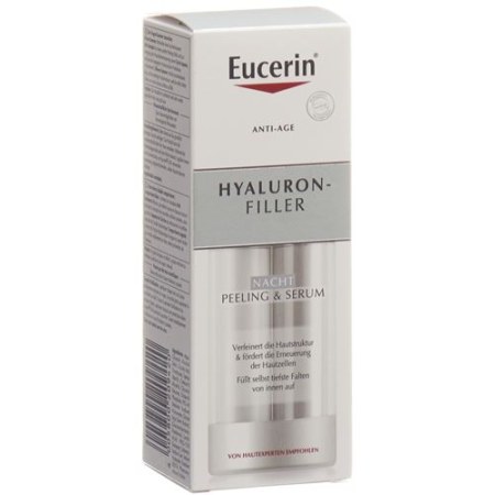 Eucerin HYALURON-FILLER 去角质 + 血清夜液 30 毫升