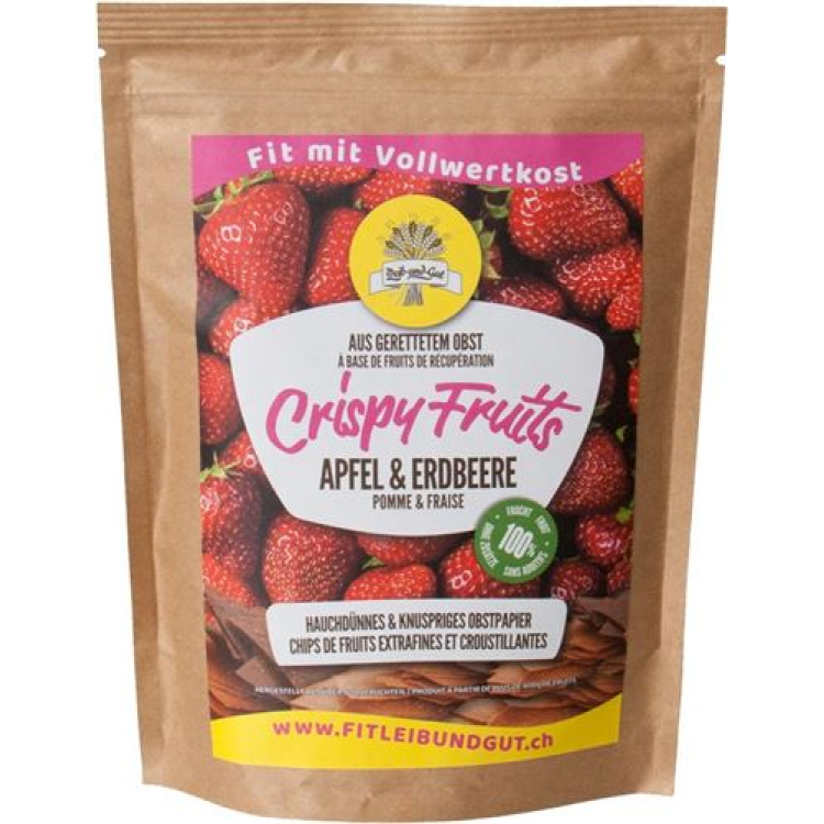 Leibundgut Crispy Fruits Fruit strawberry paper Btl 40 g