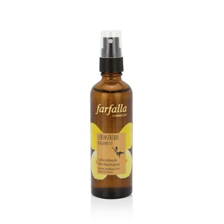 farfalla bio szoba spray vitalitás bergamott 75 ml