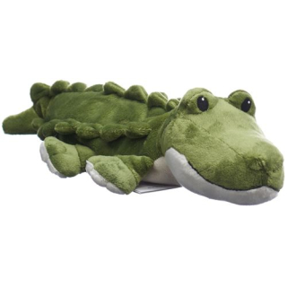 Warmies Minis toplinski punjena igračka krokodil, punjenje od lavande