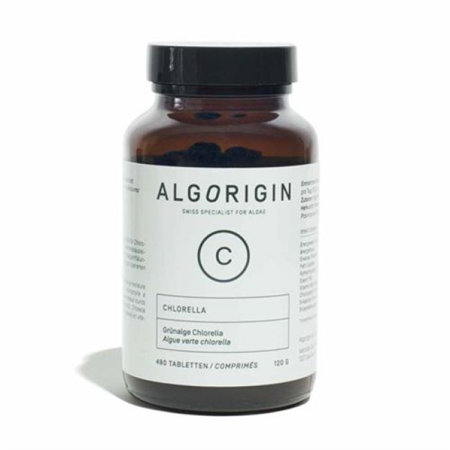ALGORIGIN Chlorella tablets Fl 480 pcs