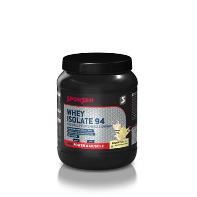 Sponser whey isolate 94 vanilės skardinė 425 g