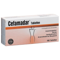 Cefamadar Tabl 100 Stk