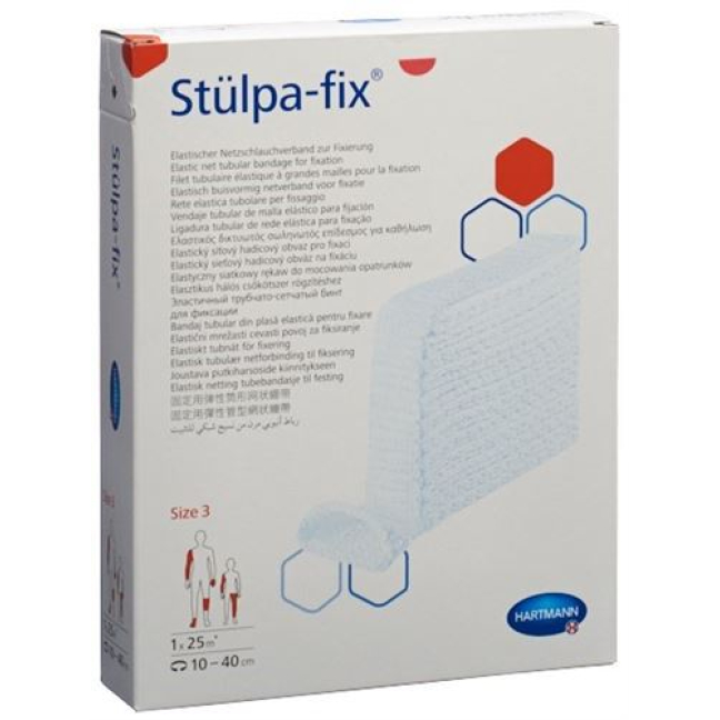 Stülpa Fix net bandage Gr3 hand roll 25 meters