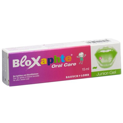 Bloxaphte Oral Care Junior gel tube 15 ml