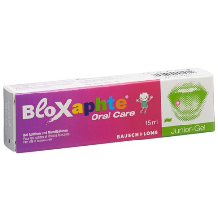 Bloxaphte Oral Care Júnior gel Tb 15 ml
