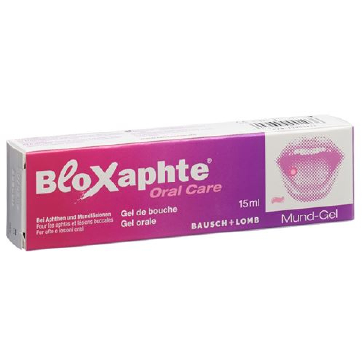 Bloxaphte Oral Care Żel do jamy ustnej 15 ml tube