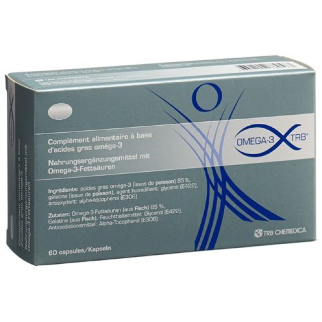 Omega-3 TRB Kaps 425 mg (DHA/EPA) 60 pcs