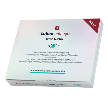 Lubex Anti-Age blazinice za oči 8 kosov