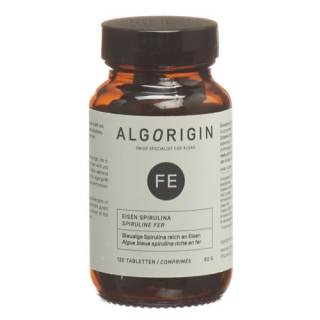 ALGORIGIN iron Spirulina tbl Fl 120 pcs