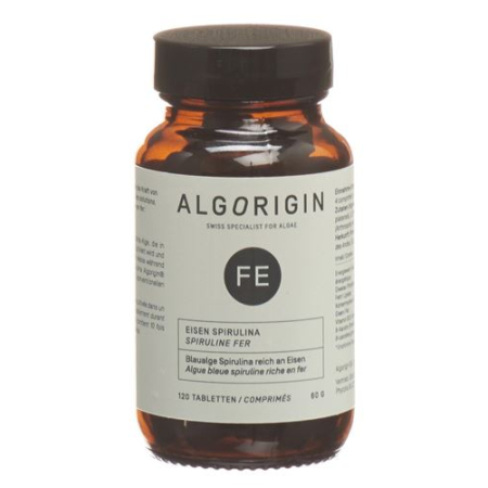 ALGORIGIN iron Spirulina tbl Fl 120 pcs