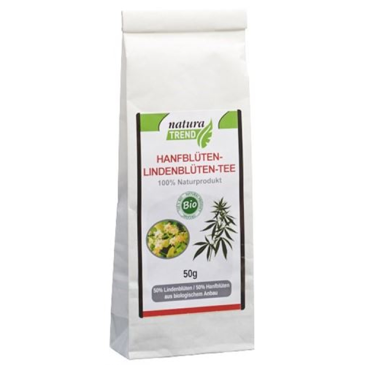 natura trend Ekologisk hampblomma limeblomte Btl 50 g