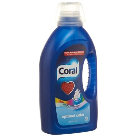 Coral Optimal Color 25 washes bottle 1.25 lt