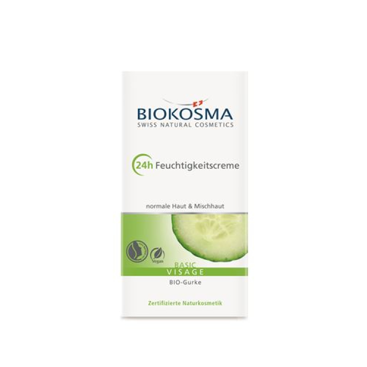 Biokosma Basic 24 Hydratační bio okurka 30ml