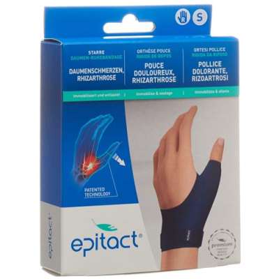 Epitact rigid thumb rest bandage s right