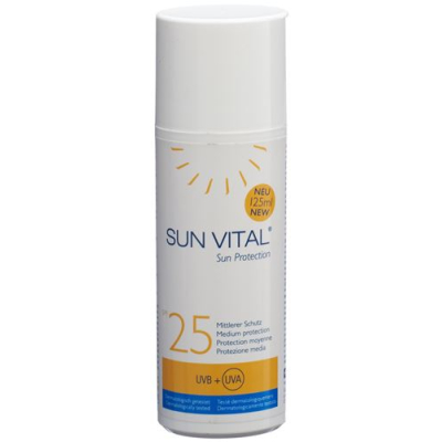 Sun vital napvédő fl 125 ml