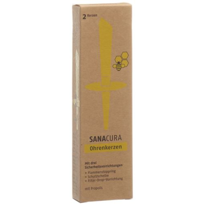 SANACURA ear candles 2 pcs