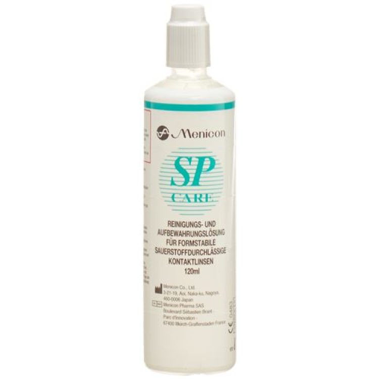 Menicon SP Care Cleaning Larutan penyimpanan 120 ml