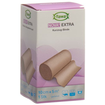 Flawa nova extra បង់រុំខ្លី 10cmx5m tan