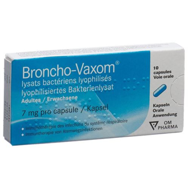 Broncho-Vaxom Adult 10 Capsules