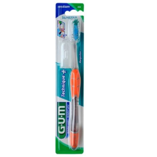 GUM SUNSTAR Technique+ Toothbrush Medium Full