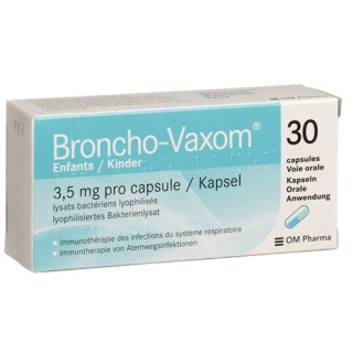 Broncho-Vaxom Children 30 Capsules