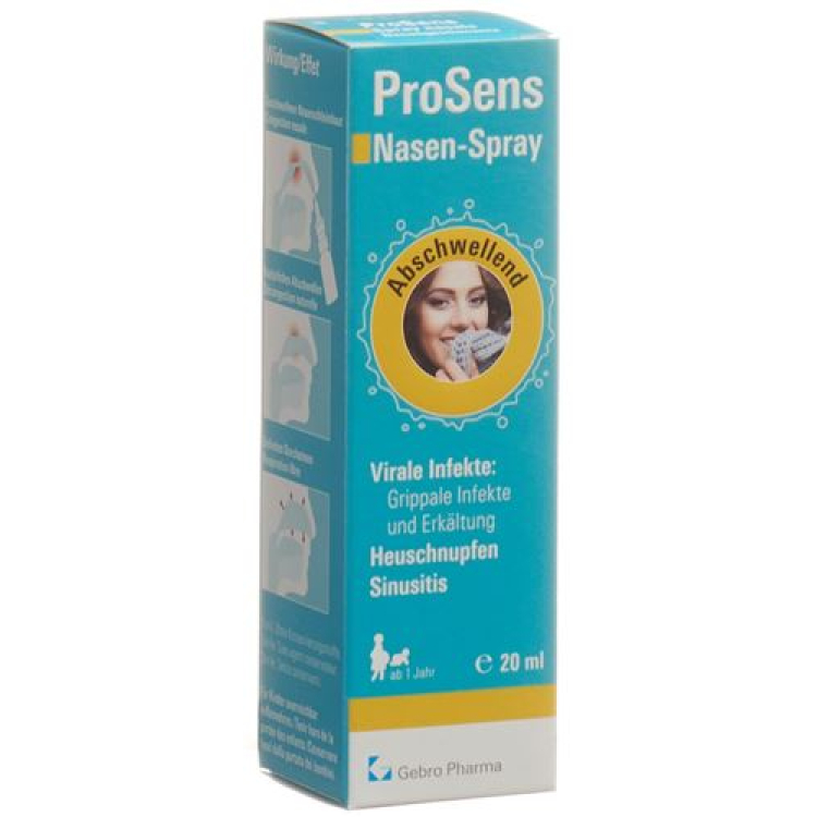 ProSens nesespray protect & lindring 20 ml