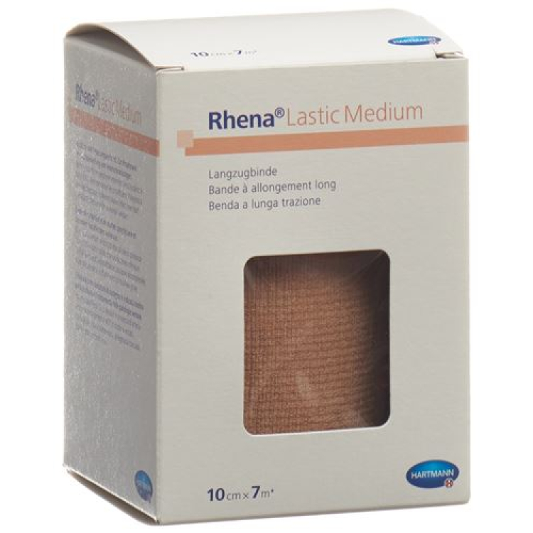 Rhena Lastic medium 10cmx7m tan