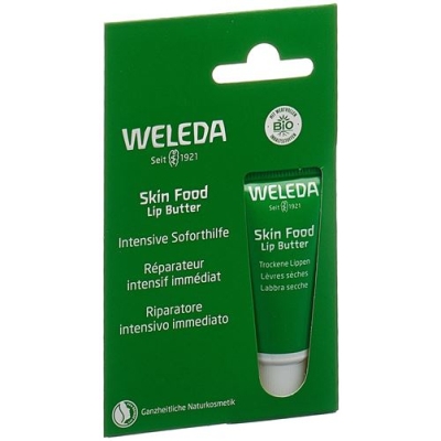 Weleda skin food lip butter tub 8ml