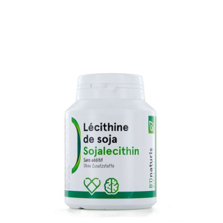 Bionaturis soja lecithin kaps 500 mg 120 stk