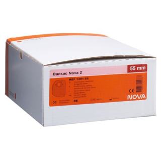 Dansac Nova 2 colostomy 55mm opaque 30 bags