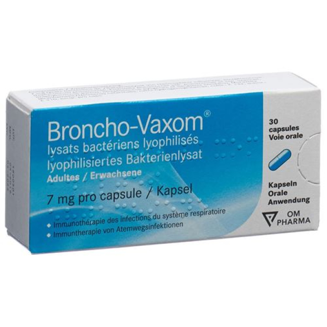 Broncho-Vaxom Adult 30 Capsules