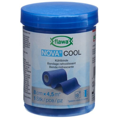 Flawa nova cool охлаждаща превръзка 8cmx4.5m can