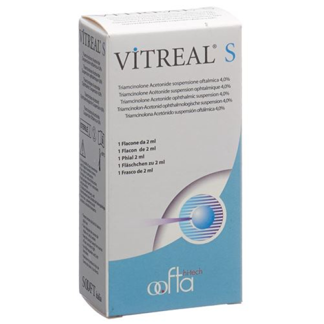 Vitreal S Ophthalmic Suspension 4% Fl 2 ml