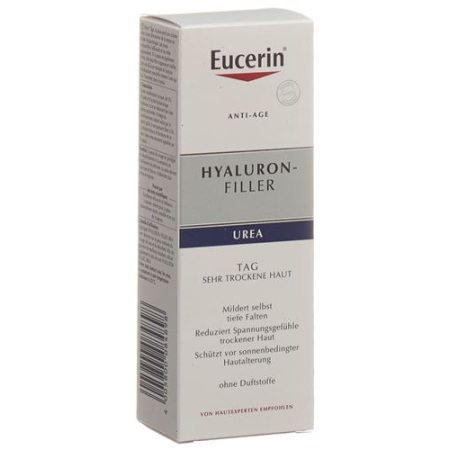 Eucerin HYALURON-FILLER päivävoide + Urea Disp 50 ml