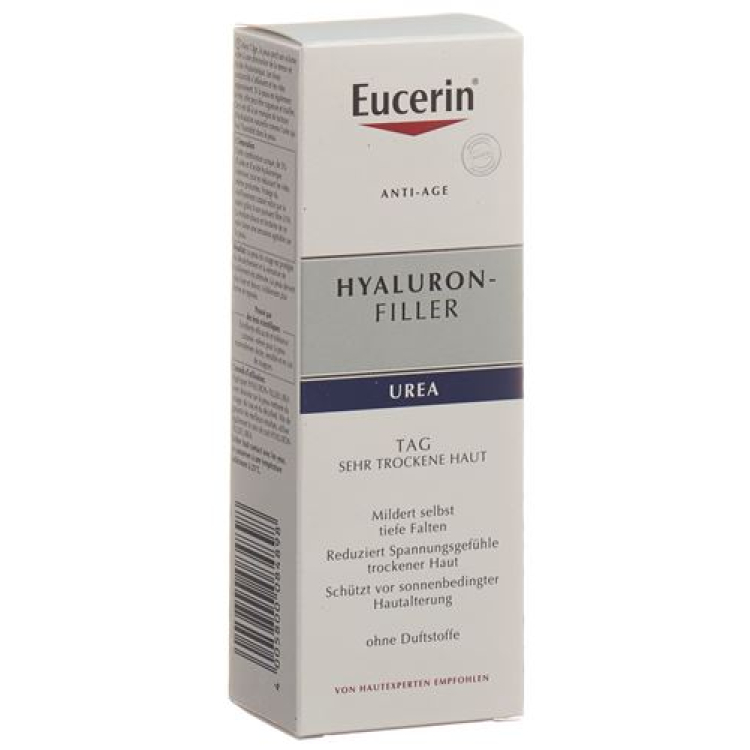 Eucerin HYALURON-FILLER קרם יום + Urea Disp 50 מ"ל