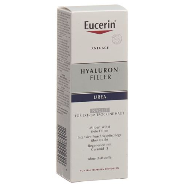 Eucerin HYALURON-FILLER nočný krém + Urea Disp 50 ml