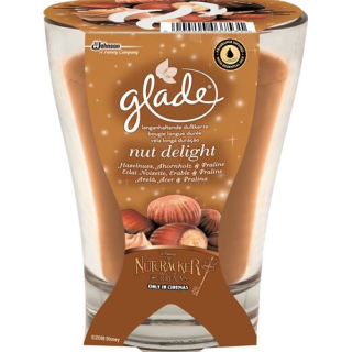 Glade Premium Scented Candle Nut Delight 224g
