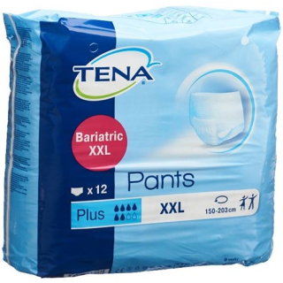 TENA Pants Plus Bariatric XXL 12 stk