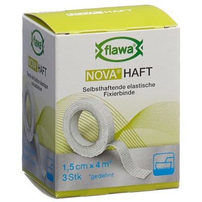 Flawa nova түрмесінің жабысқақ дәке таңғышы 1,5смх4м 3 дана