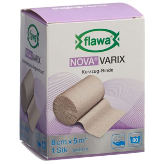 Flawa nova varix krótki bandaż elastyczny 8cmx5m