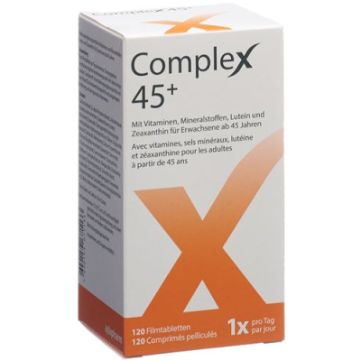 Kompleksas 45+ film-coated tablets can 120 vnt