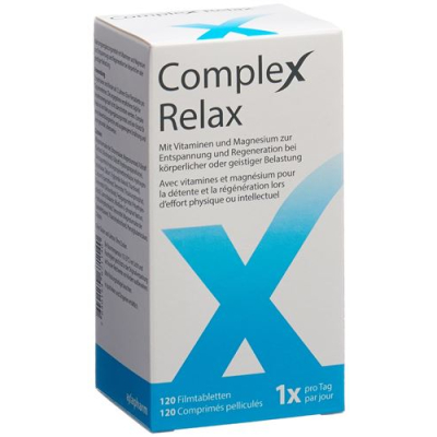 комплекс relax film-coated tablets can 120 бр